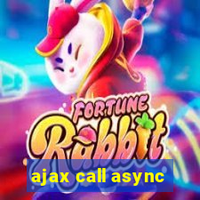 ajax call async